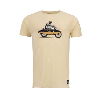T-Shirt manches courtes Pull-in RIDING PAN - Jaune Ref : PUL0530 
