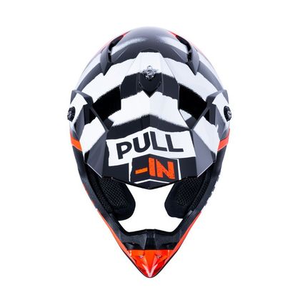 Casco de motocross Pull-in TRASH 2023 - Naranja