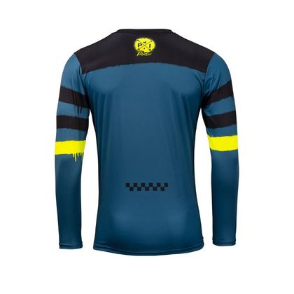 Camiseta de motocross Pull-in TRASH 2023 - Azul