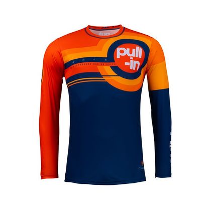 Camiseta de motocross Pull-in RACE NIÑO - Naranja / Azul Ref : PUL0510 