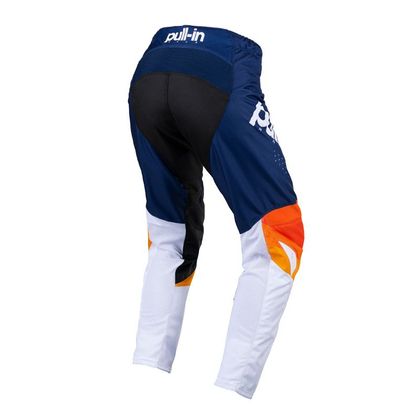 Pantaloni da cross Pull-in RACE KID - Arancione / Blu