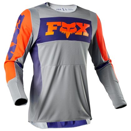 Camiseta de motocross Fox 360 - LINC - GREY ORANGE 2020