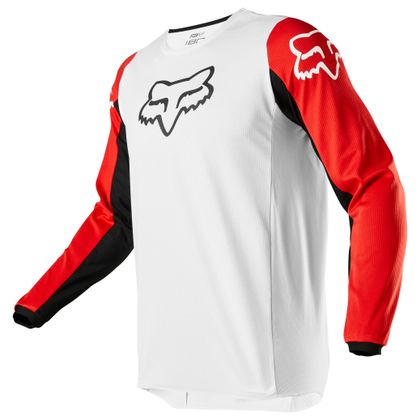 Camiseta de motocross Fox 180 - PRIX - WHITE BLACK RED 2020 Ref : FX2599 