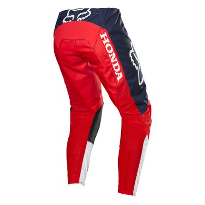 Pantalon cross Fox 180 - HONDA - NAVY RED 2020