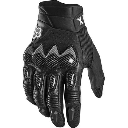 Fox BOMBER - BLACK NPU 2021 Cross-Handschuhe - Schwarz Ref : FX3048 