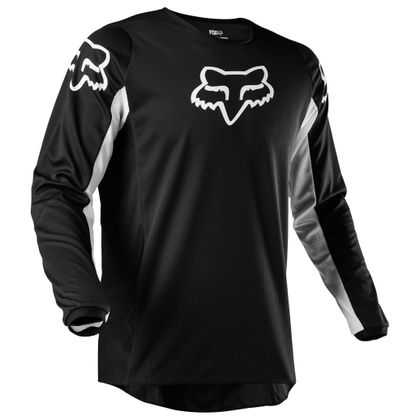 Camiseta de motocross Fox YOUTH 180 - PRIX - BLACK WHITE