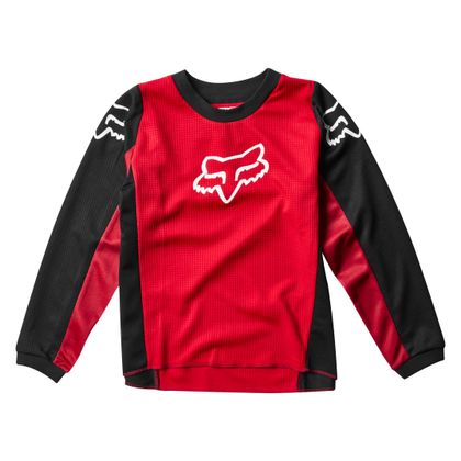 Fox ENFANTS 180 - PRIX - FLAME RED Cross-Trikot - Rot / Schwarz Ref : FX2737 