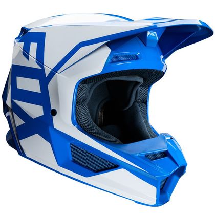 Casco de motocross Fox V1 - PRIX - BLUE 2020 Ref : FX2468 