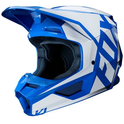 Casco de motocross Fox V1 - PRIX - BLUE 2020
