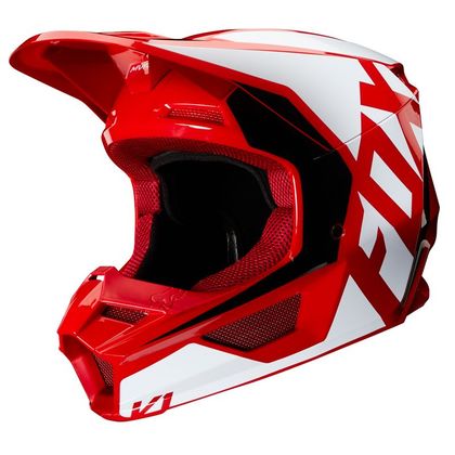 Casco de motocross Fox V1 - PRIX - FLAME RED 2020 Ref : FX2466 