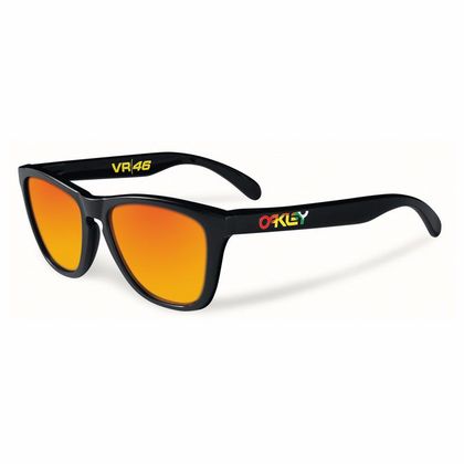 Gafas de sol Oakley FROGSKINS VR46 POLISHED BLACK WITH FIRE IRIDIUM Ref : OK0382 / 24-325 