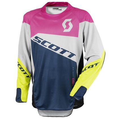 Camiseta de motocross Scott 450 PODIUM  PINK GREEN 2016