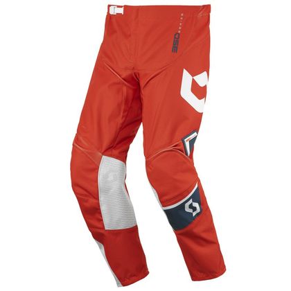 Pantaloni da cross Scott destockage 350 DIRT JUNIOR  BLUE RED