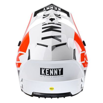 Casco de motocross Kenny PERFORMANCE - GRAPHIC 2024 - Blanco / Rojo