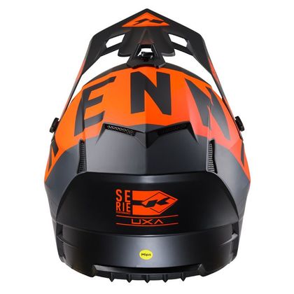Casco de motocross Kenny PERFORMANCE - GRAPHIC 2024 - Negro / Naranja