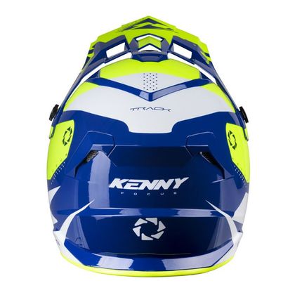 Casco de motocross Kenny TRACK - GRAPHIC 2024 - Azul / Blanco