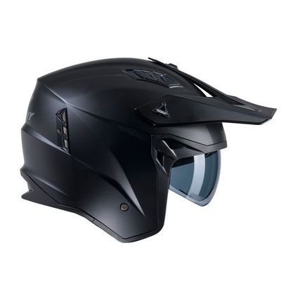 Casque trial Kenny MILES - SOLID 2025 - Noir