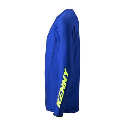 Camiseta de motocross Kenny TITANIUM - SOLID 2024 - Azul / Negro