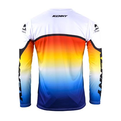 Camiseta de motocross Kenny TRACK - FOCUS 2024 - Azul / Gris