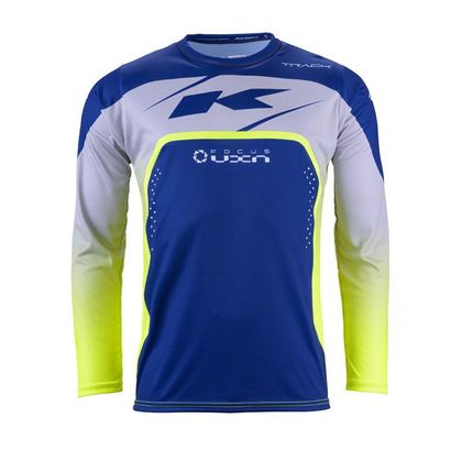 Camiseta de motocross Kenny TRACK - FOCUS 2024 - Azul / Negro Ref : KE1834-C52140 