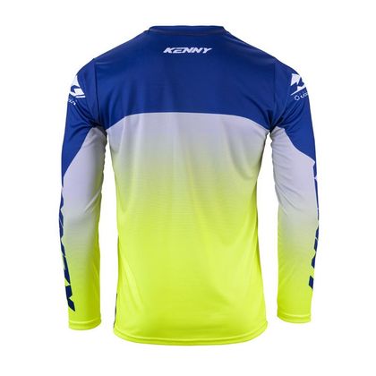 Camiseta de motocross Kenny TRACK - FOCUS 2024 - Azul / Negro
