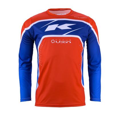 Camiseta de motocross Kenny TRACK - FOCUS 2024 - Azul / Blanco Ref : KE1834-C60262 