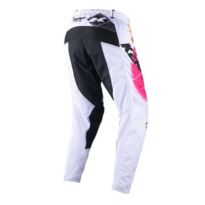 Pantalón de motocross Kenny FORCE KID - Blanco / Multicolor