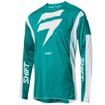 Camiseta de motocross Shift 3LACK LABEL RACE GREEN 2020
