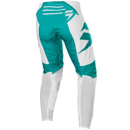 Pantalón de motocross Shift 3LACK LABEL RACE WHITE GREEN 2020