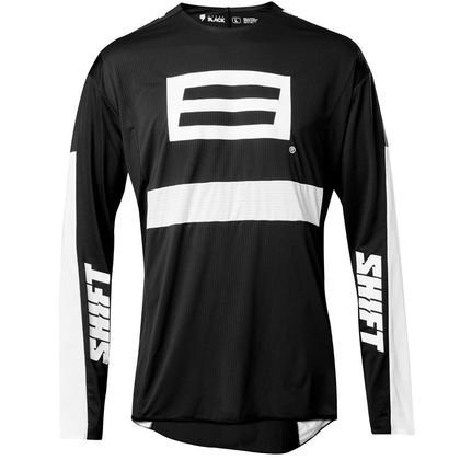 Camiseta de motocross Shift 3LACK G.I FRO BLACK WHITE 2020 Ref : SHF0434 