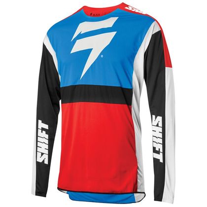Camiseta de motocross Shift 3LACK LABEL RACE 2 BLUE RED 2020