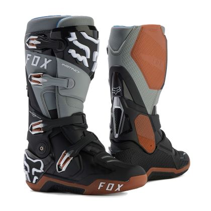 Botas de motocross Fox INSTINCT 2.0 2024 - Negro / Gris Ref : FX3726-C5719 