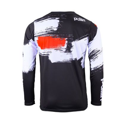 Camiseta de motocross Pull-in TRASH KID - Negro