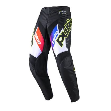 Pantalón de motocross Pull-in RACE KID - Amarillo Ref : PUL0559 