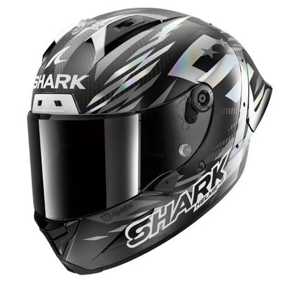 Shark AERON-GP FIM RACING #2 REPLIKA ZARCO WINTER TEST 2026 Integralhelm - Schwarz / Grau Ref : SH1897 