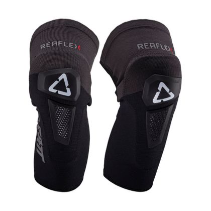 Leatt REAFLEX HYBRID JUNIOR V24 Knieschützer - Schwarz