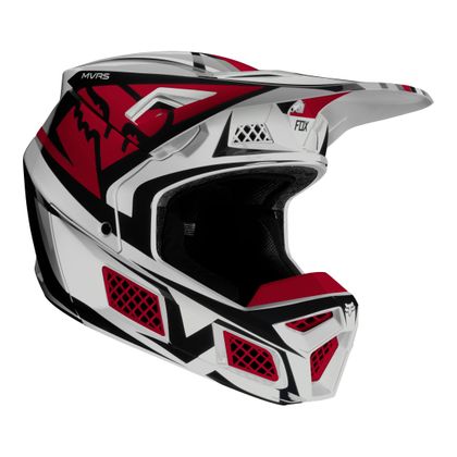 Casco de motocross Fox V3 - IDOL - LIGHT GREY 2020