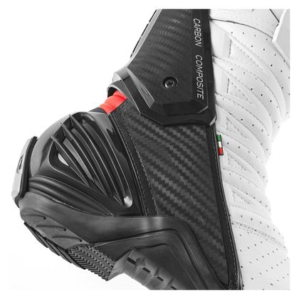 Gaerne GP1 LS AIR Stiefel - Weiß / Rot