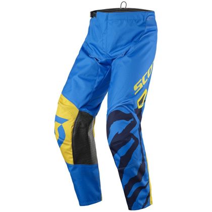 Pantaloni da cross Scott 350 RACE BLUE YELLOW  2017 Ref : SCO0532 