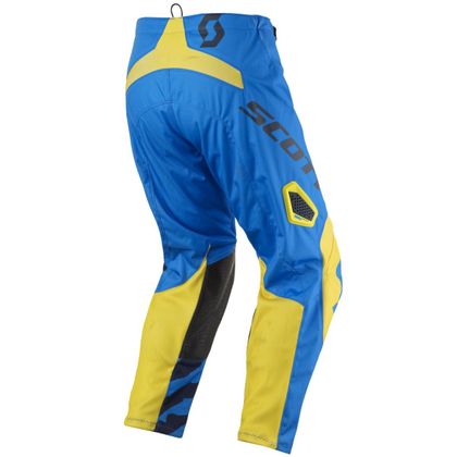 Pantaloni da cross Scott 350 RACE BLUE YELLOW BAMBINO 