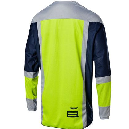 Camiseta de motocross Shift WHIT3 - LABEL ARCHIVAL - YELLOW NAVY 2020