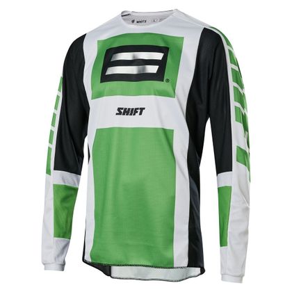 Camiseta de motocross Shift WHIT3 - LABEL ARCHIVAL - GREEN BLACK 2020 Ref : SHF0488 