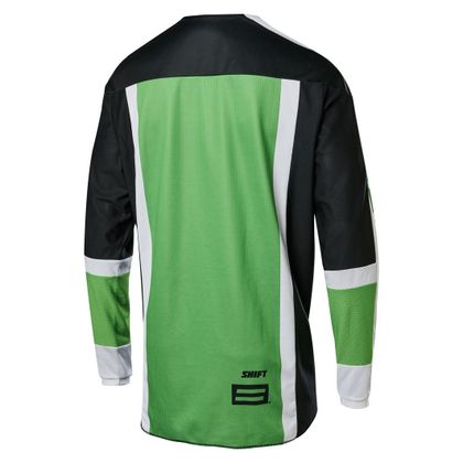 Maillot cross Shift WHIT3 - LABEL ARCHIVAL - GREEN BLACK 2020