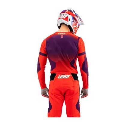 Maillot cross Leatt 5.5 ULTRAWELD 2025 - Rouge / Bleu