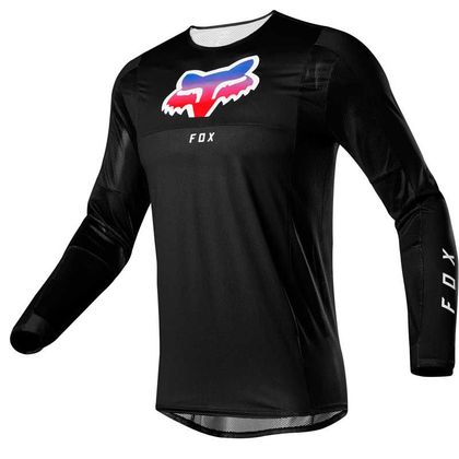 Camiseta de motocross Fox AIRLINE - PILR - BLACK 2021 Ref : FX2957 