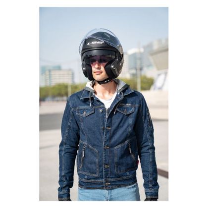 Veste Moto LS2 OAKY - Bleu / Noir