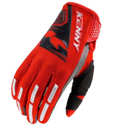 Gants cross Kenny PERFORMANCE ENFANT - Noir / Rouge Ref : KE2706 