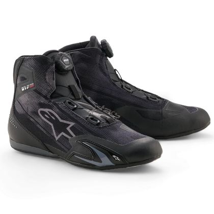 Baskets Moto Alpinestars CELER VENTED - Noir / Gris Ref : AP4093 