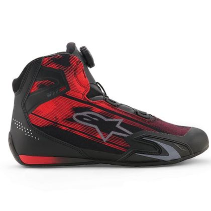 Ténis de Moto Alpinestars CELER VENTED - Preto / Vermelho