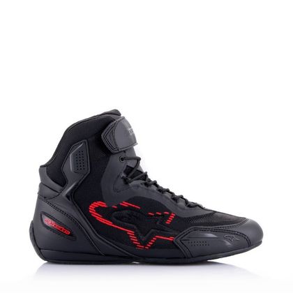 Baskets Alpinestars FASTER-3 RIDEKNIT - Noir / Rouge